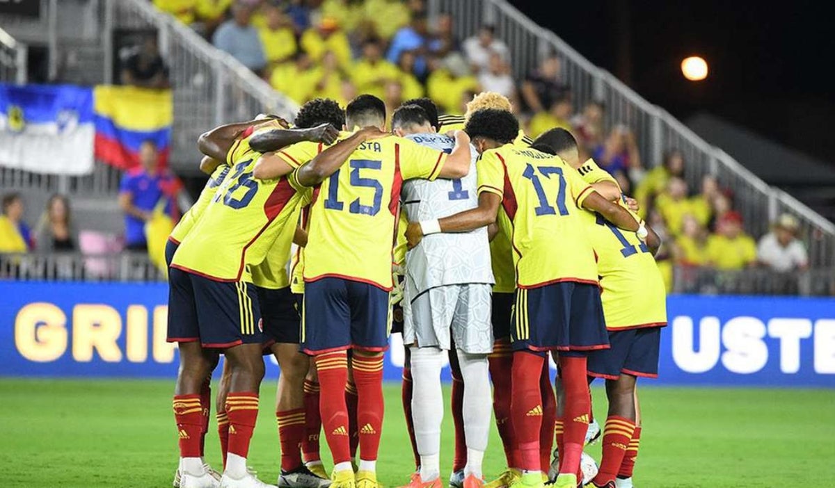 Primer partido de Colombia en 2023