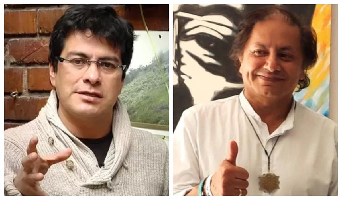 Danilo Rueda y Juan Fernando Petro