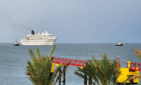 Después de 15 años llega a Venezuela un crucero procedente de Europa