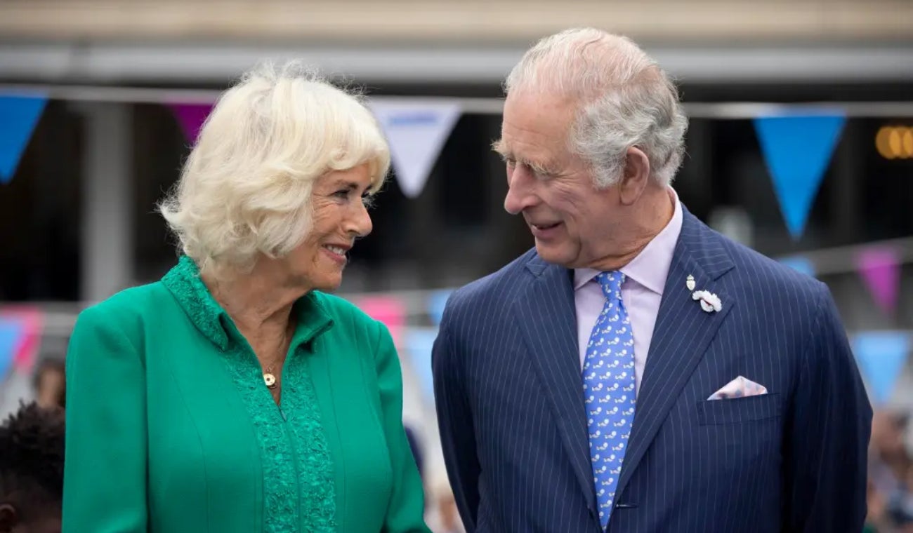 El rey Carlos III y su esposa, Camila Parker.