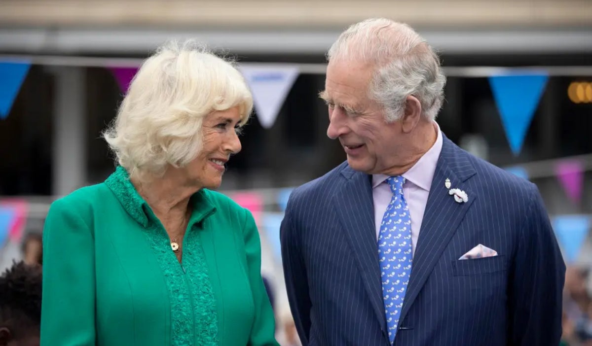 El rey Carlos III y su esposa, Camila Parker.