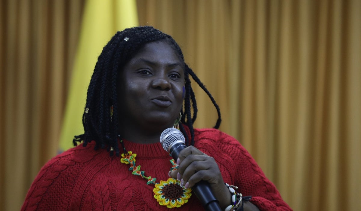 Francia Márquez, vicepresidenta de Colombia