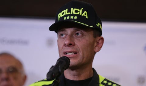 Henry Sanabria, director de la Policía