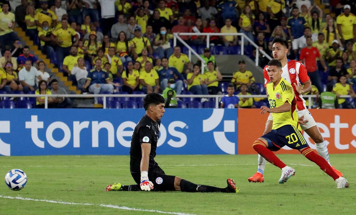 Colombia vs Paraguay - Sudamericano Sub 20 - 2023