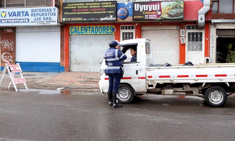 Pico y placa en Bogotá