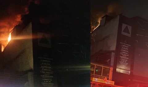 Incendio en discoteca de Bogotá