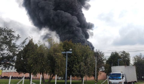 Incendio en la Calle 80