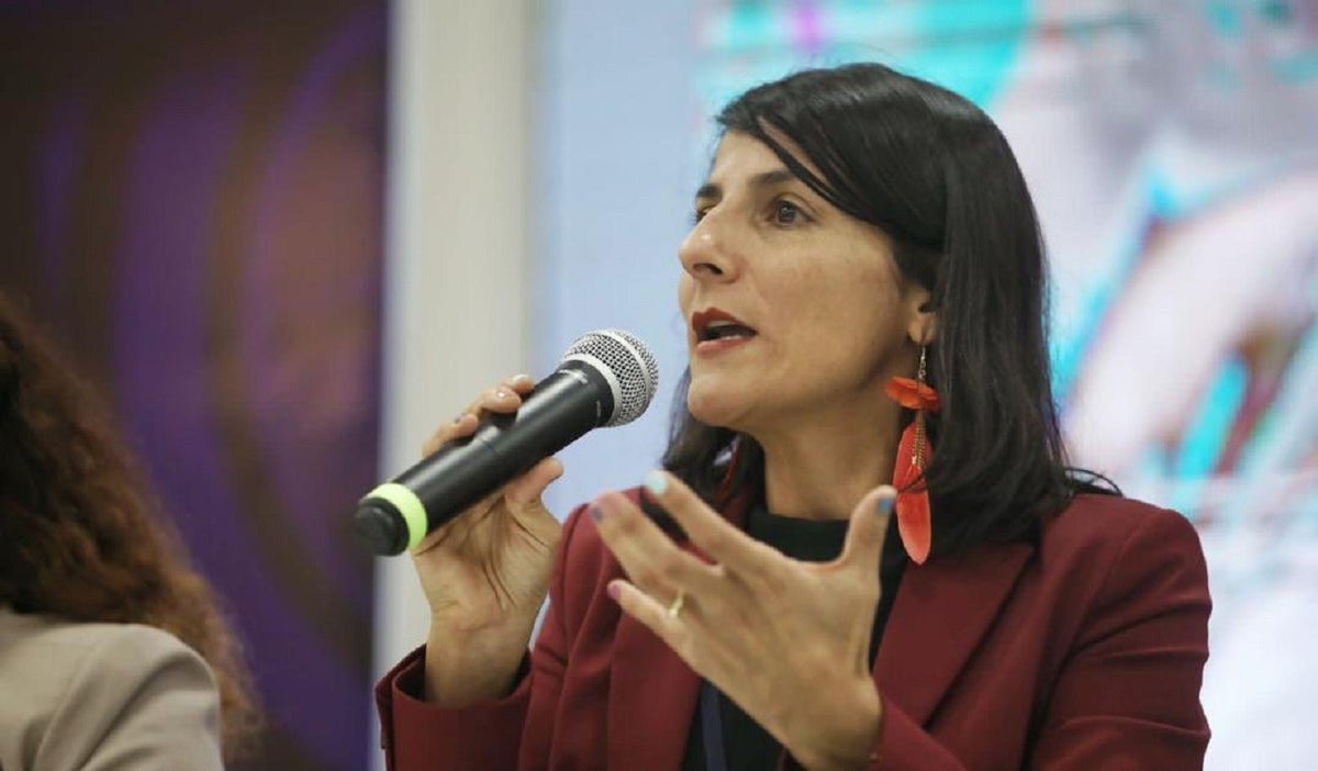 Ministra Irene Vélez