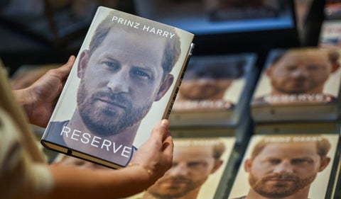 Libro de memorias del Príncipe Harry