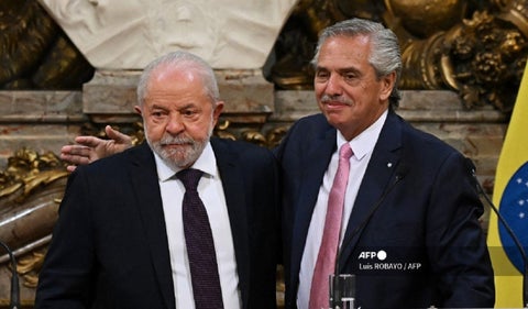 Lula da Silva y Alberto Fernández