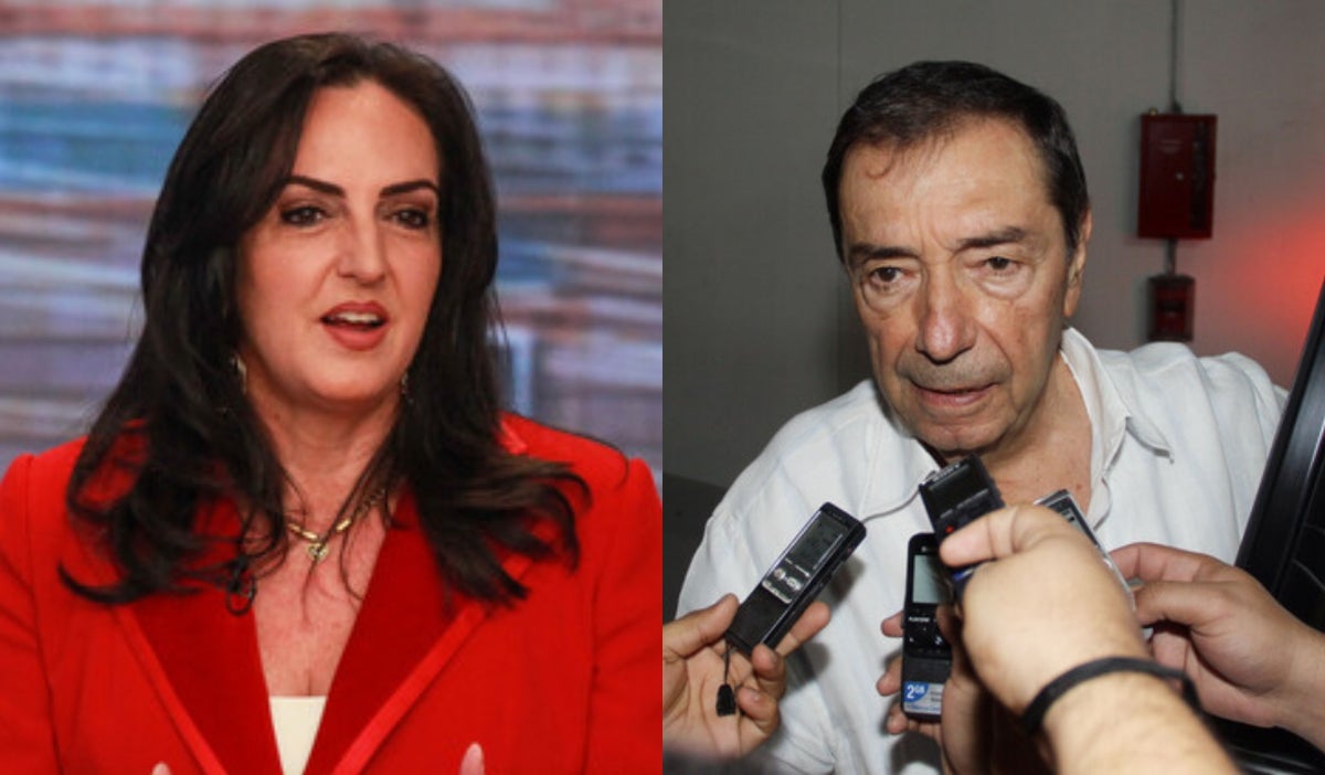 María Fernanda Cabal y Fuad Char