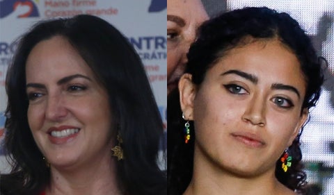 María Fernanda Cabal y Sofía Petro