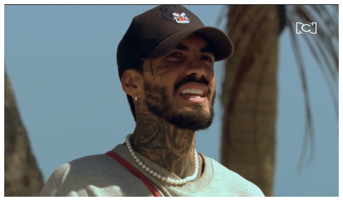 Mateo Carvajal en isla de los famosos