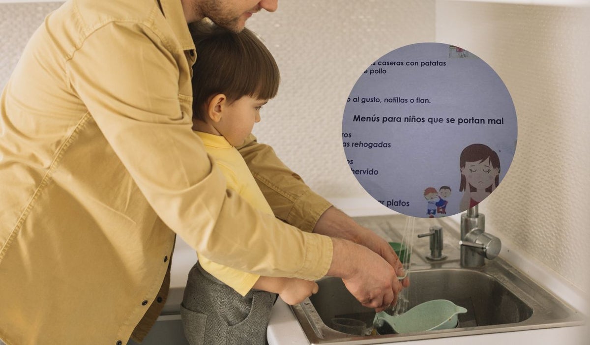 Restaurante propone lavar platos a niños que se portan mal