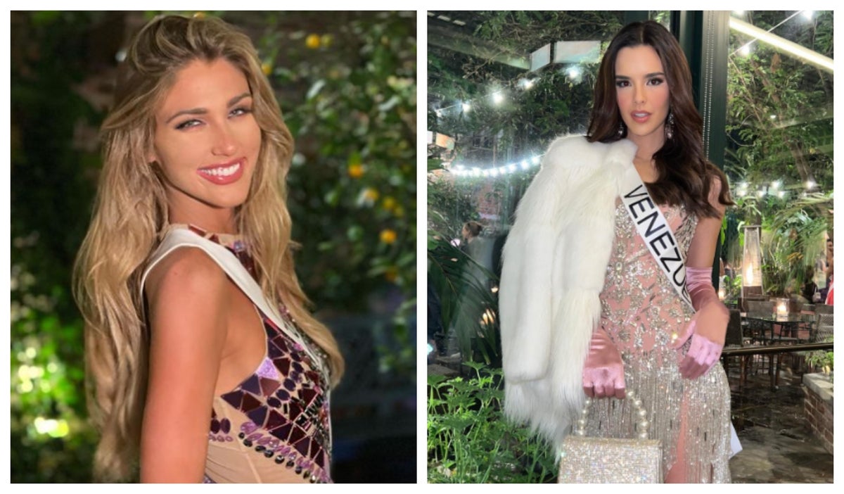 Miss Perú y Miss Venezuela