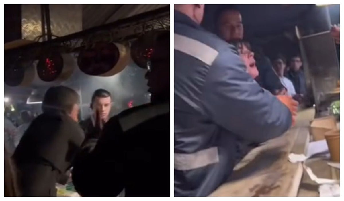 Mujer pelea por unas papas en Andrés Carne de Res