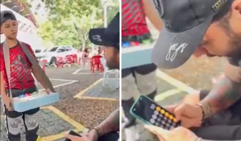 Niño genio que vendia con matemáticas