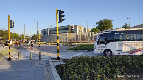 Nuevo carril en la calle 80