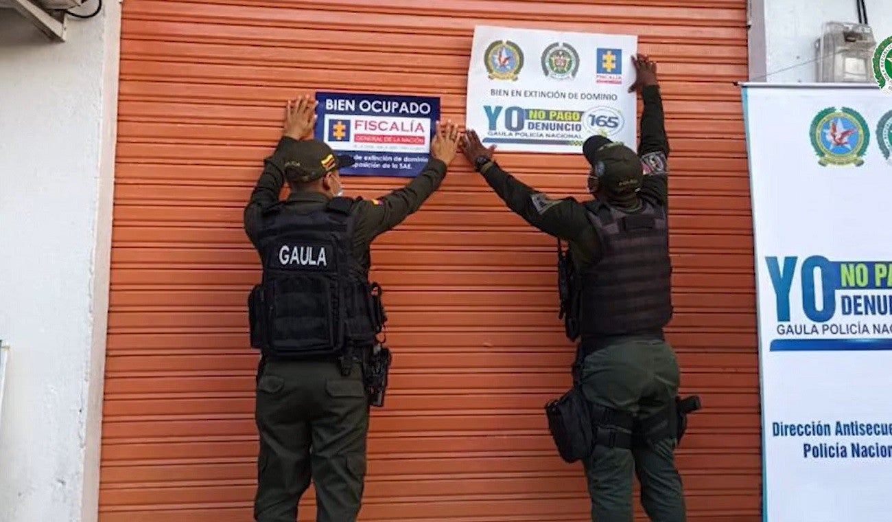 Ocupan bienes de estructuras delincuenciales