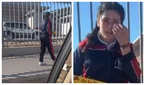 Papá le hace vender dulces por no querer ir la colegio