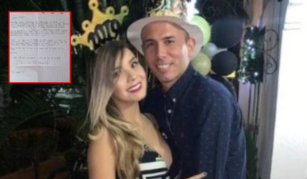 Paula Durán escribió tierna carta a su esposo