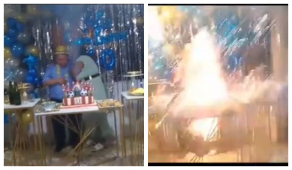 Video: Pensaron que era una vela y era un volcán