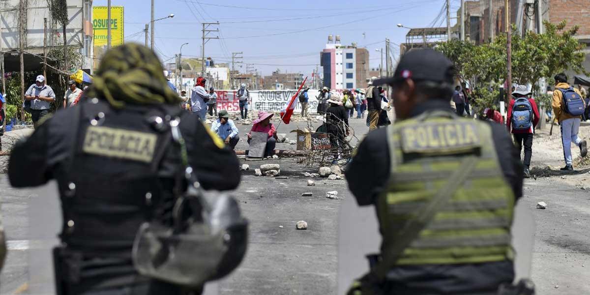 Manifestaciones en Perú