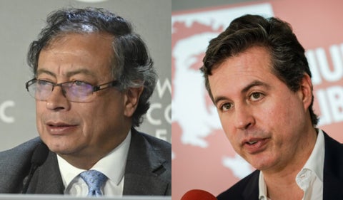 Gustavo Petro y Juan Manuel Galán