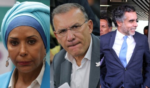 Piedad Córdoba, Roy Barreras y Armando Benedetti