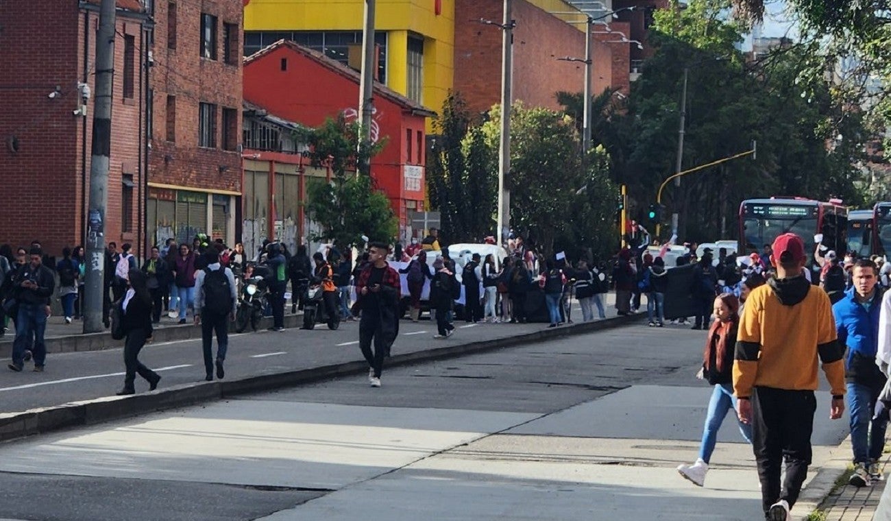Protestas en Bogotá