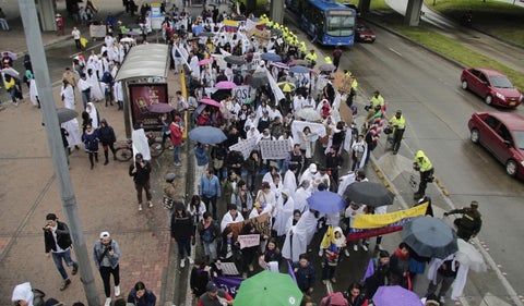 Protestas en Colombia