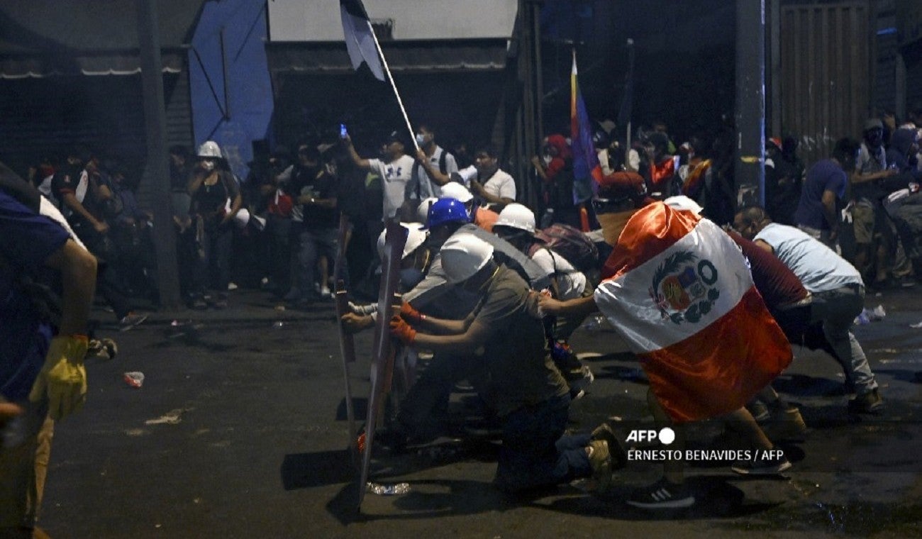 Protestas en Perú