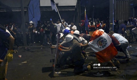 Protestas en Perú