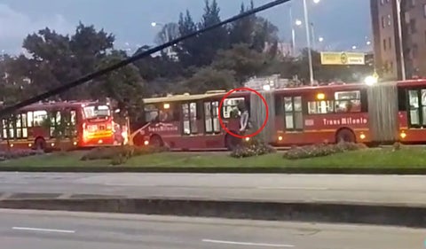 Robo a pasajeros de TransMilenio