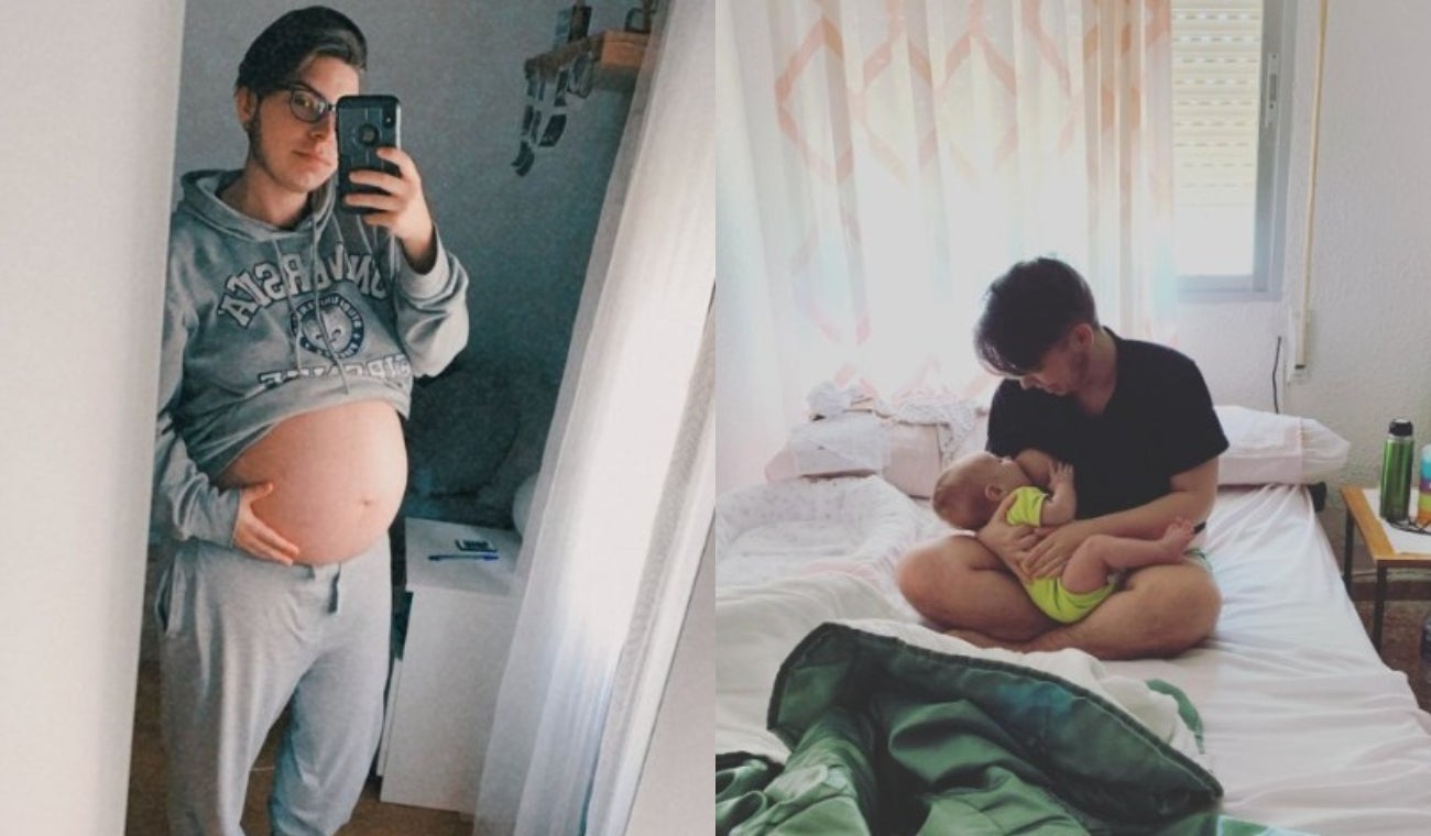 Primer hombre que amamantó a un bebé