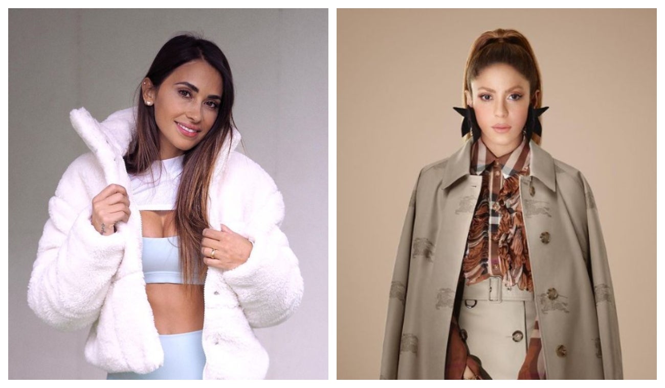 Shakira y Antonela Roccuzzo