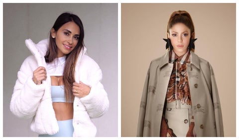 Shakira y Antonela Roccuzzo