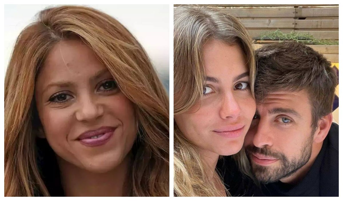 Shakira, Clara Chía y Gerard Piqué