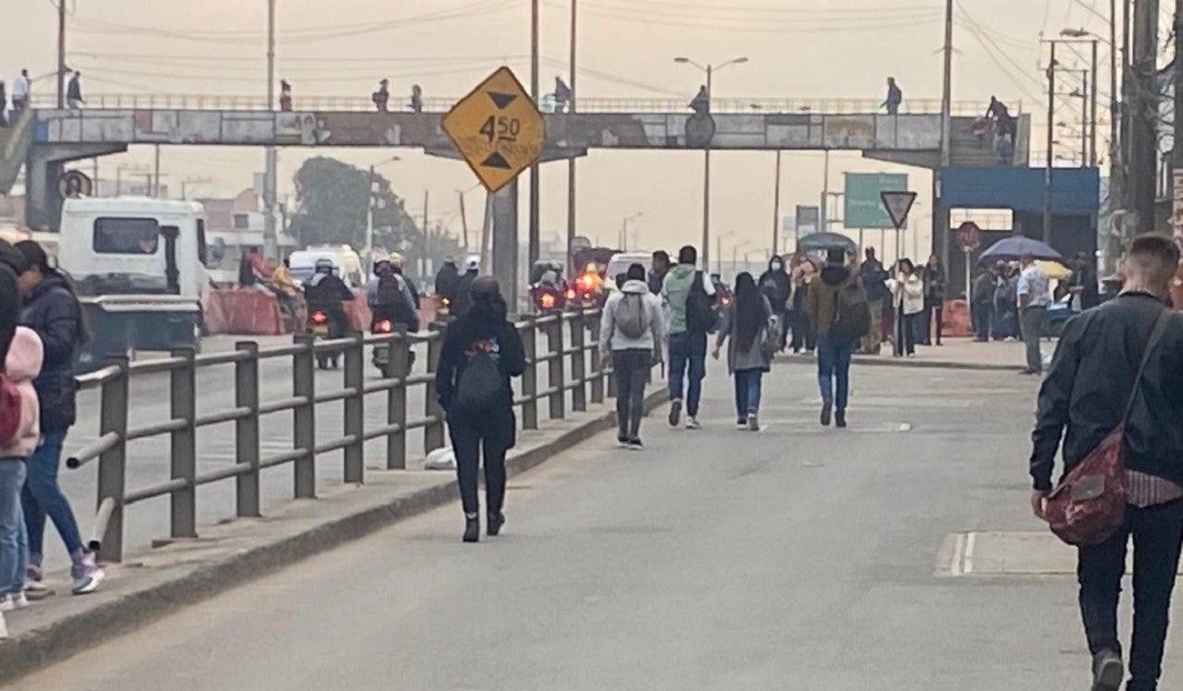 Soacha sin transporte