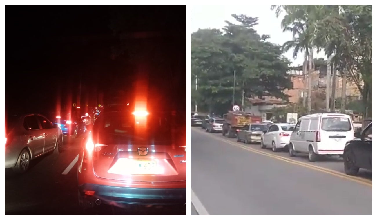 Trancón en Anapoima