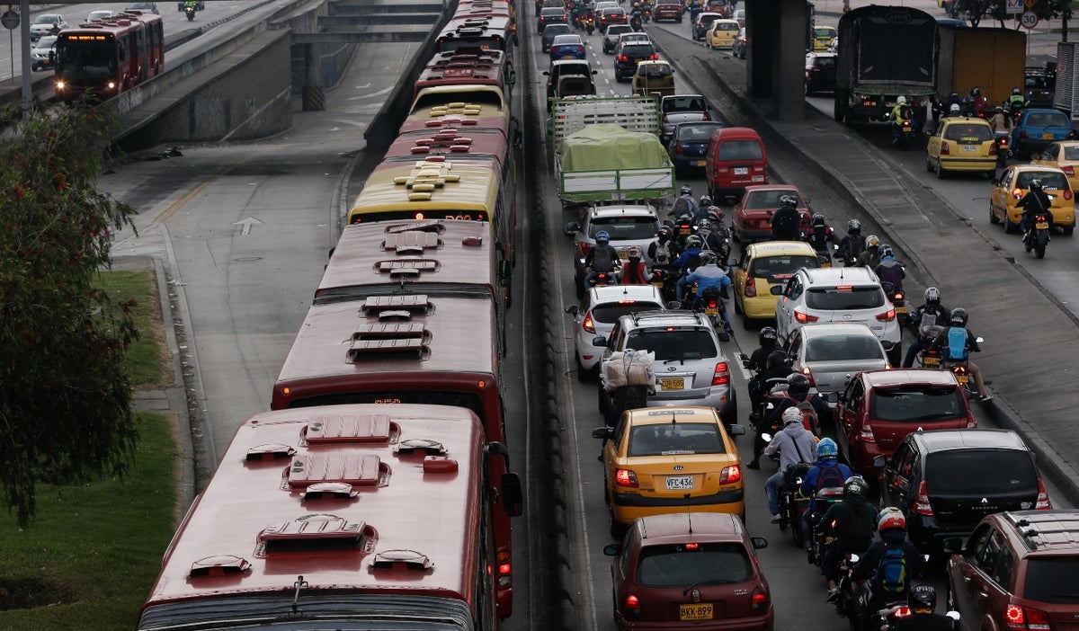 Trancones en Bogotá