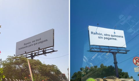 Valla publicitaria en Barranquilla