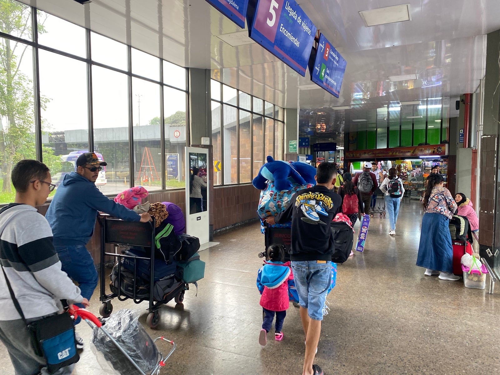 Terminal de Transporte el Salitre en Bogotá