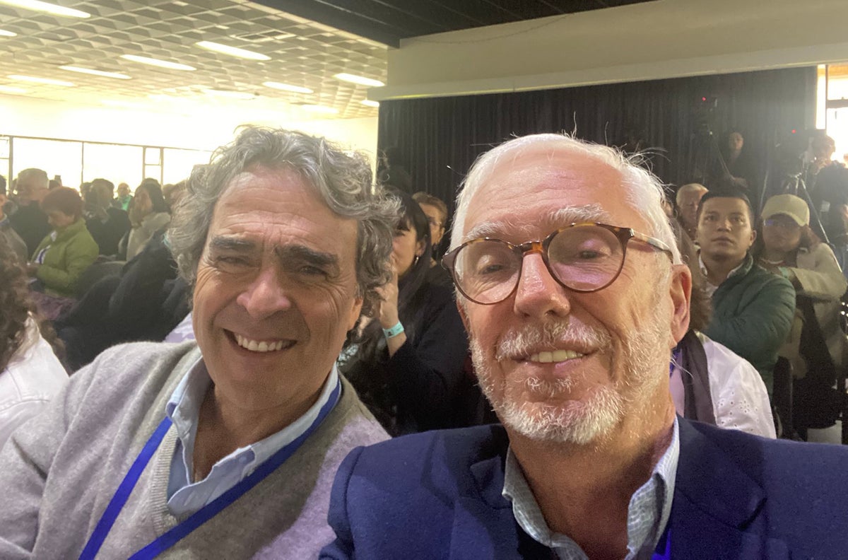 Sergio Fajardo y Jorge Enrique Robledo