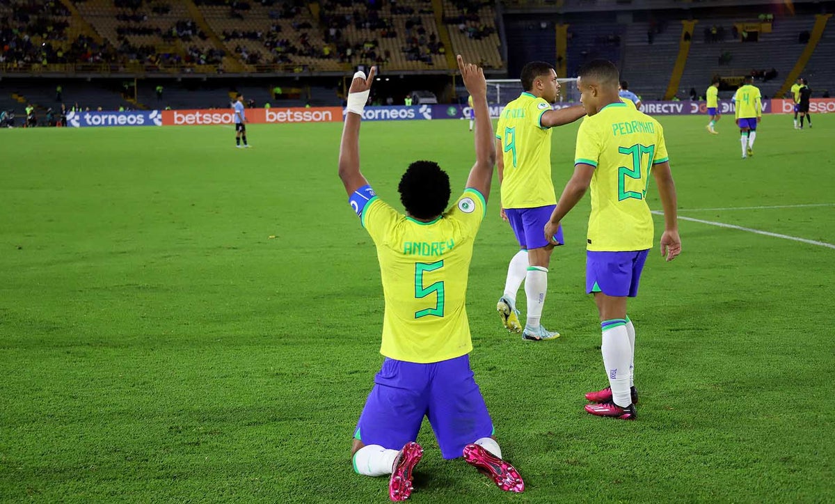 Brasil vs uruguay | Final Sudamericano sub 20