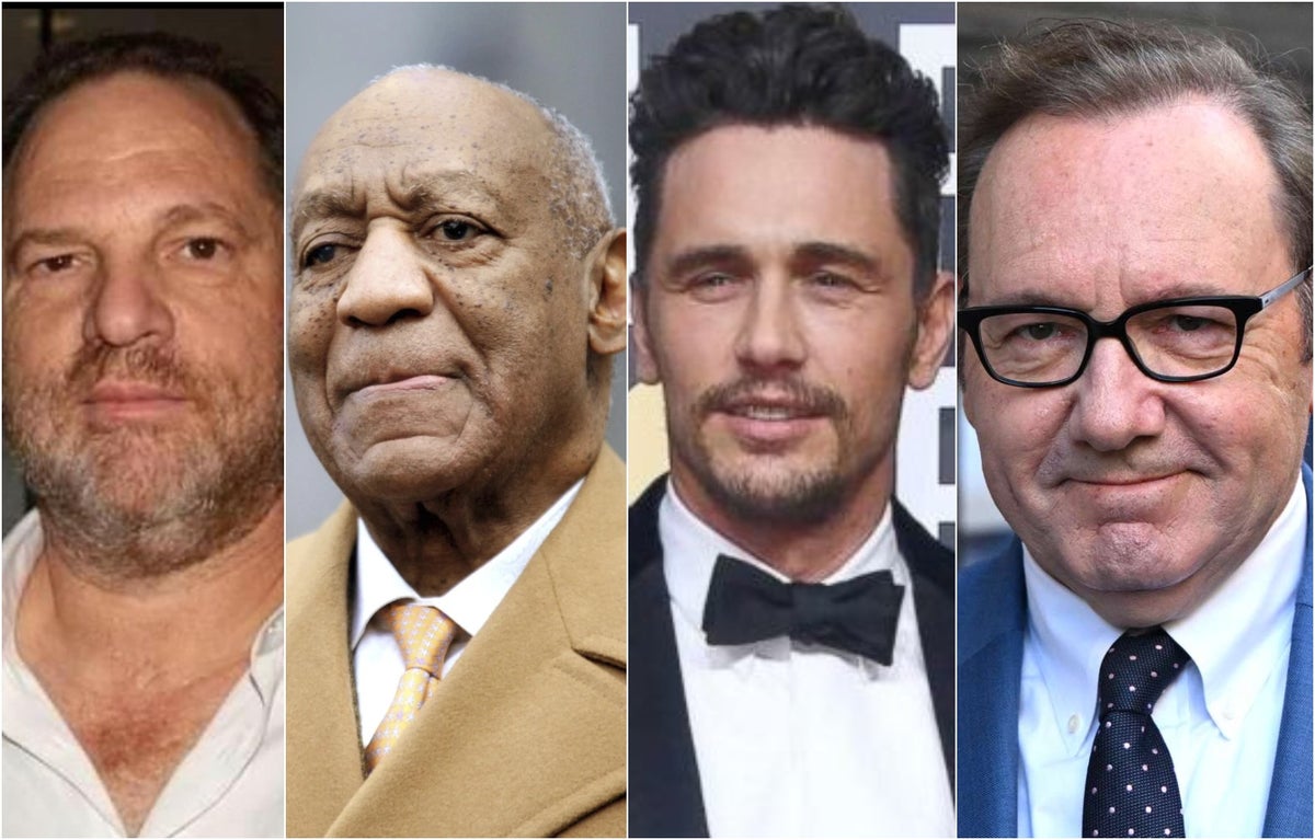 Actores de Hollywood acusados de abuso