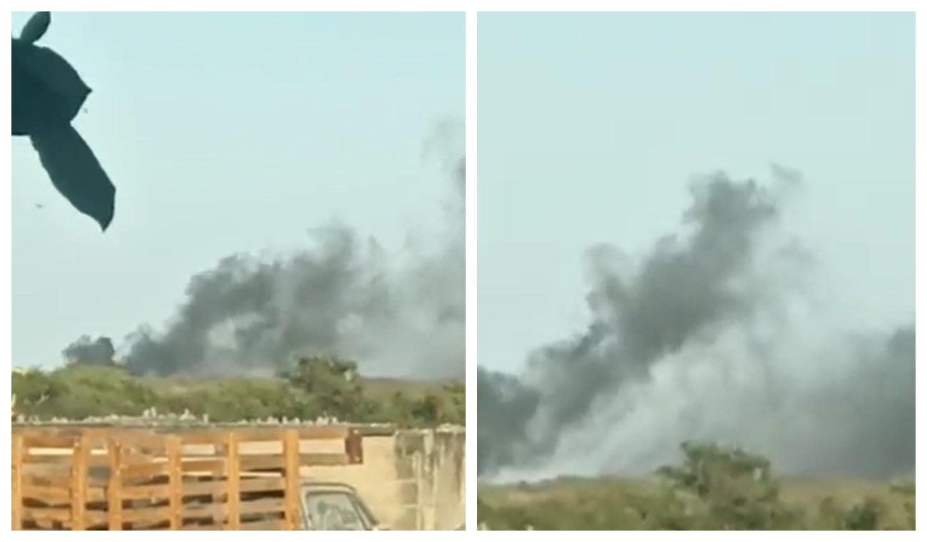 Accidente de avión en el Atlántico