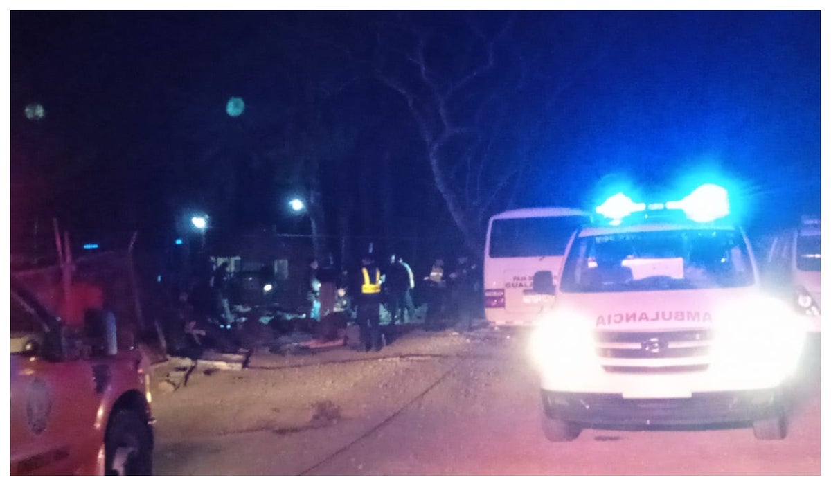 Accidente de bus en Panamá