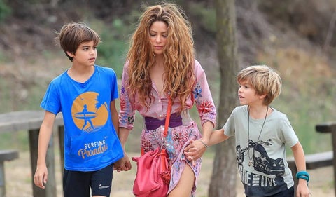 Hijos de Shakira y Piqué en la actualidad