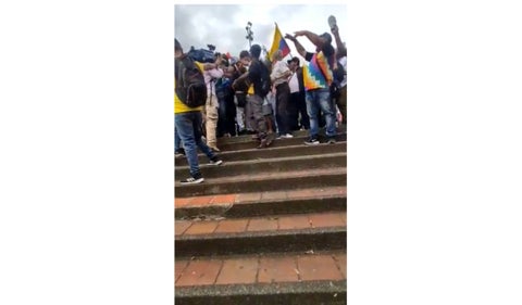 Agresión a periodistas de RCN en manifestaciones en Cali